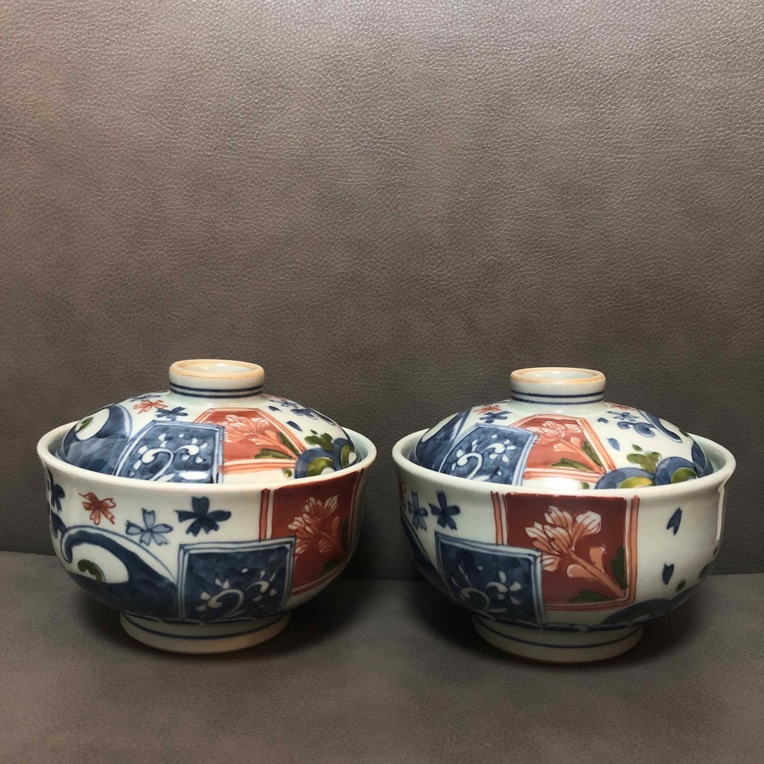 有田焼 陶祥窯 小丼 雑煮椀 蓋付き 2個セット 有田焼 陶祥窯 小丼 雑煮椀 蓋付き 2個セット