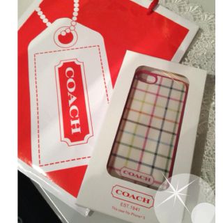 コーチ(COACH)の♡COACH  iPhone5値下げ♡(モバイルケース/カバー)