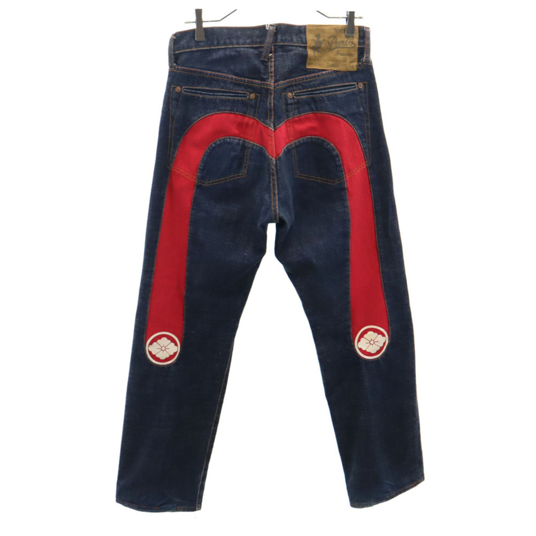 EVISU - エヴィス 1460 切抜き大黒 家紋ペイント カモメ 赤耳 EVISU - エヴィス 1460 切抜き大黒 家紋ペイント カモメ 赤耳