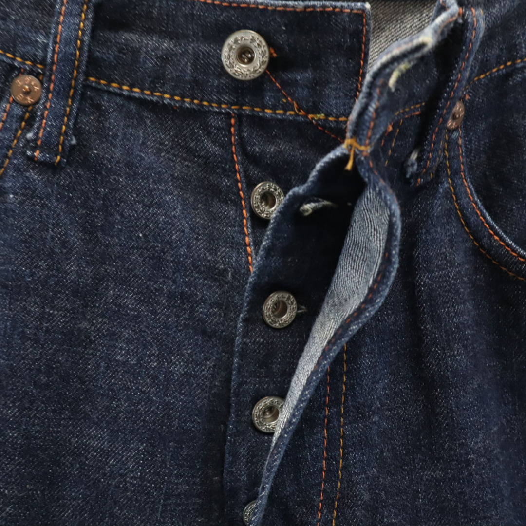 EVISU - エヴィス 1460 切抜き大黒 家紋ペイント カモメ 赤耳 EVISU - エヴィス 1460 切抜き大黒 家紋ペイント カモメ 赤耳