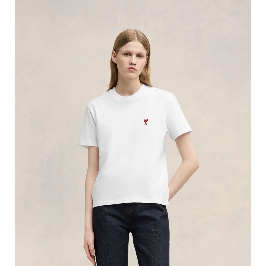 ami - 【新品タグ付】Ami Paris オーガニックコットンTシャツ S ami - 【新品タグ付】Ami Paris オーガニックコットンTシャツ S