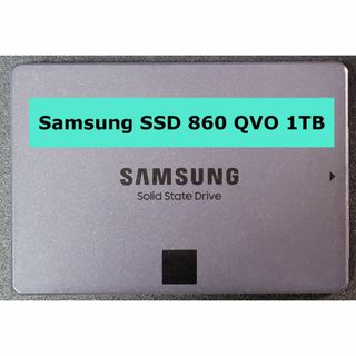 サムスン(SAMSUNG)のSamsung SSD 860 QVO 1TB SATA 2.5インチ(PCパーツ)