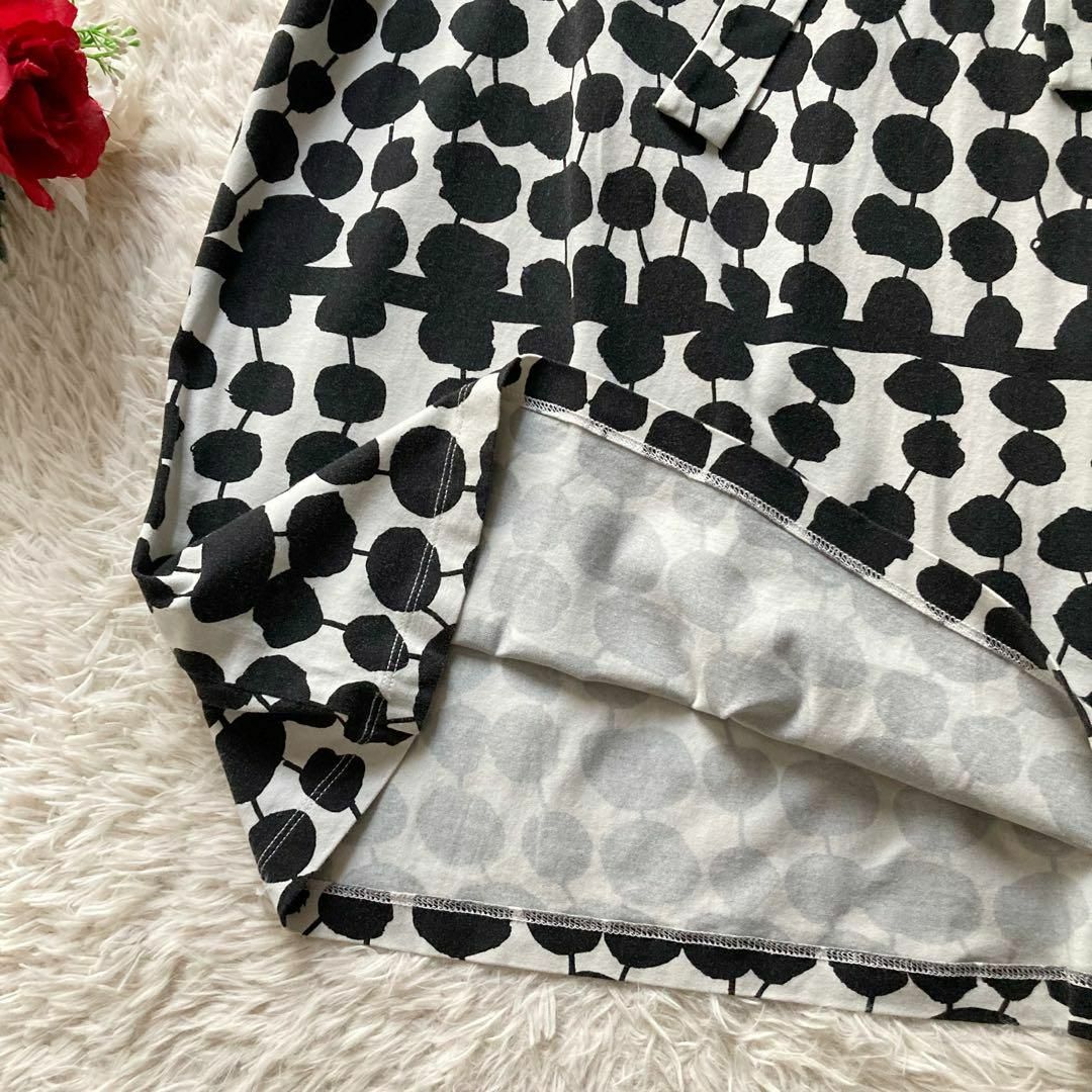 marimekko - マリメッコ リボンベルト付きワンピース ティカット marimekko - マリメッコ リボンベルト付きワンピース ティカット