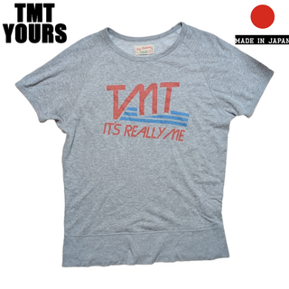 ティーエムティー(TMT)のTMT Big Holiday グレー 半袖スウェットトレーナー(Tシャツ/カットソー(半袖/袖なし))