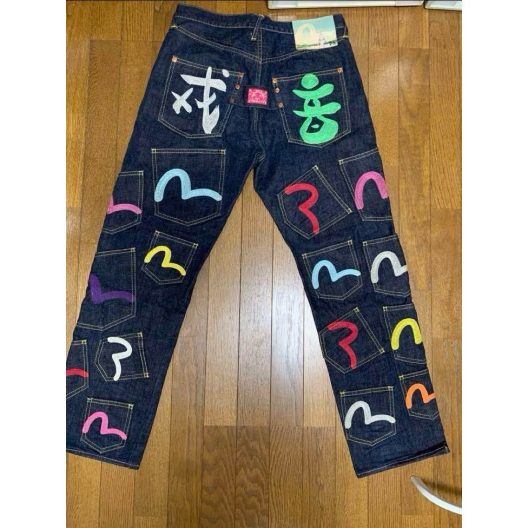 EVISU - 正規品 EVISU メニーポケット デニム 32の通販 by ゆう EVISU - 正規品 EVISU メニーポケット デニム 32の通販 by ゆう