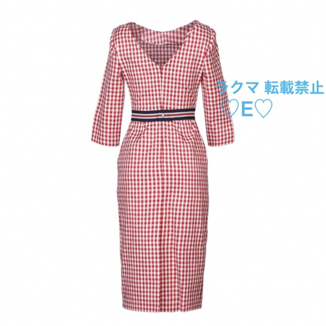 新品♡ P.A.R.O.S.H. ギンガムチェックワンピース 赤 新品♡ P.A.R.O.S.H. ギンガムチェックワンピース 赤