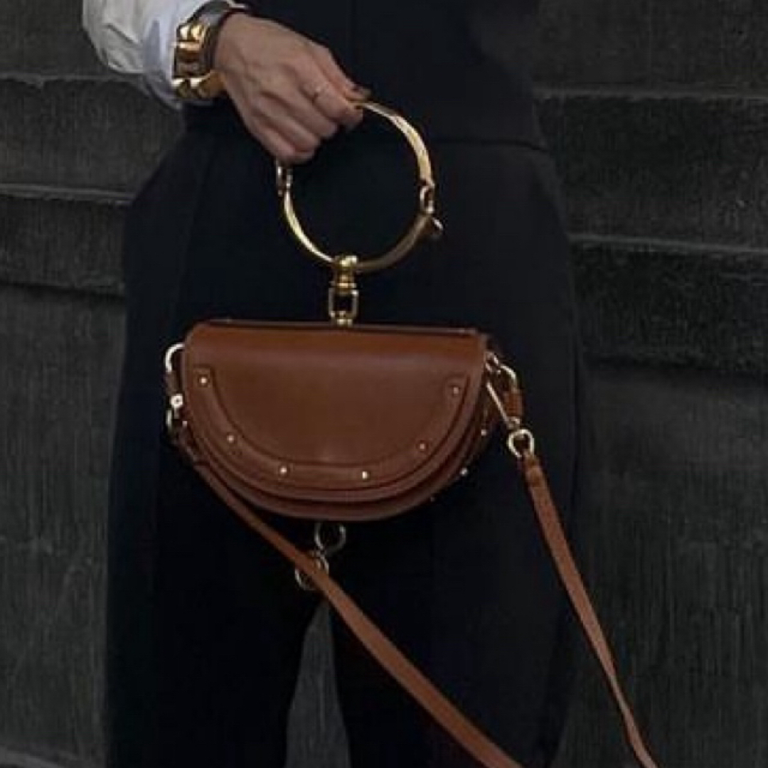 クロエ Chloe ナイル ミノディエール 2Wayショルダーバッグ レザー クロエ Chloe ナイル ミノディエール 2Wayショルダーバッグ レザー