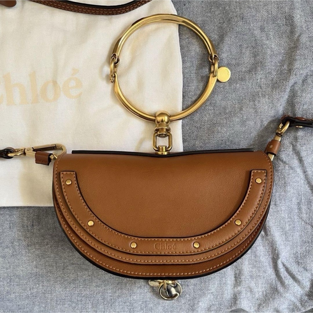 クロエ Chloe ナイル ミノディエール 2Wayショルダーバッグ レザー クロエ Chloe ナイル ミノディエール 2Wayショルダーバッグ レザー
