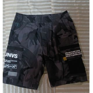 エーエイプバイアベイシングエイプ(AAPE BY A BATHING APE)のapp　A BATHING APE　ハーフパンツ　迷彩　エイプ　サルカモ(ショートパンツ)
