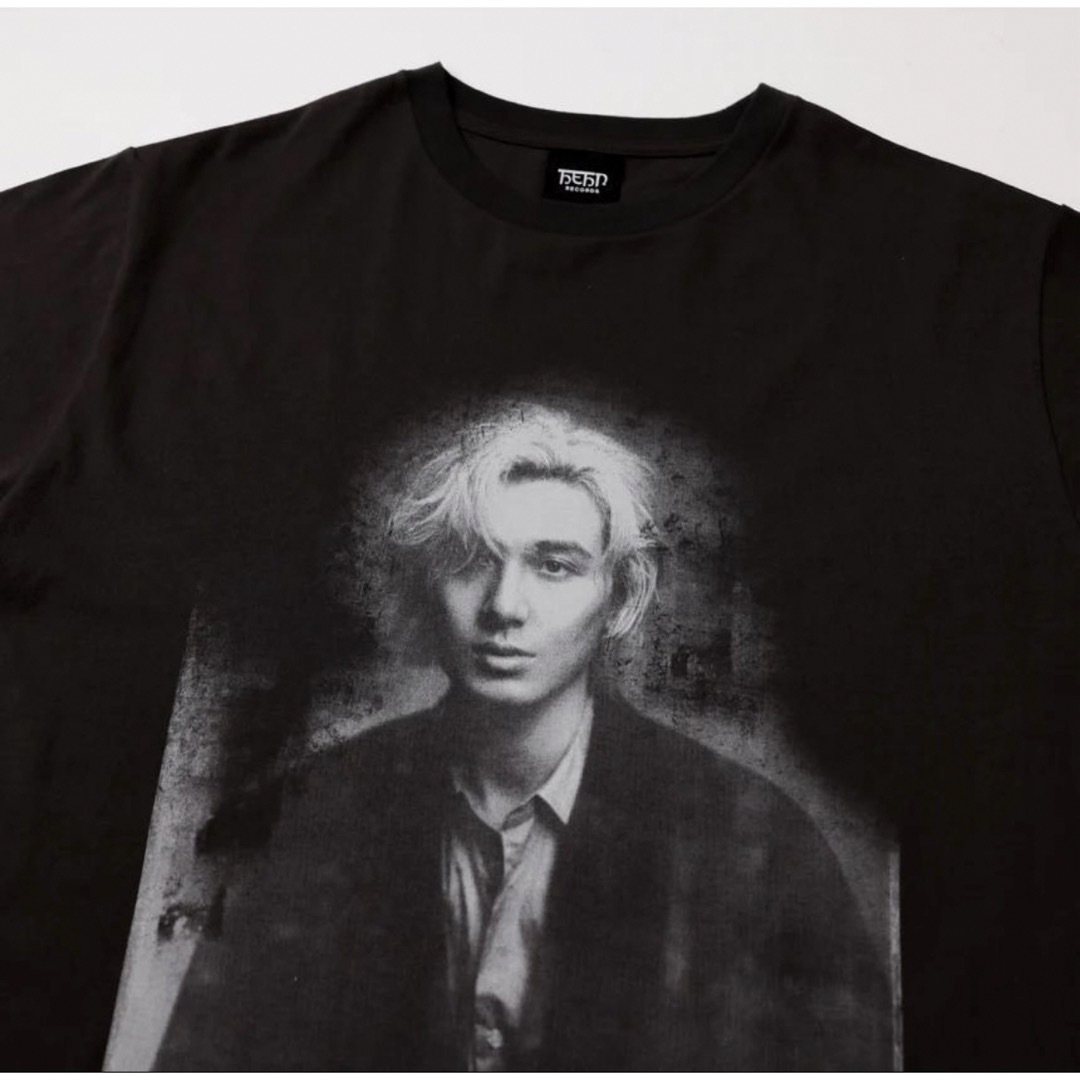 L 藤井風 Fujii Kaze Tシャツ Black 黒 ブラック プレゼントの L 藤井風 Fujii Kaze Tシャツ Black 黒 ブラック プレゼントの