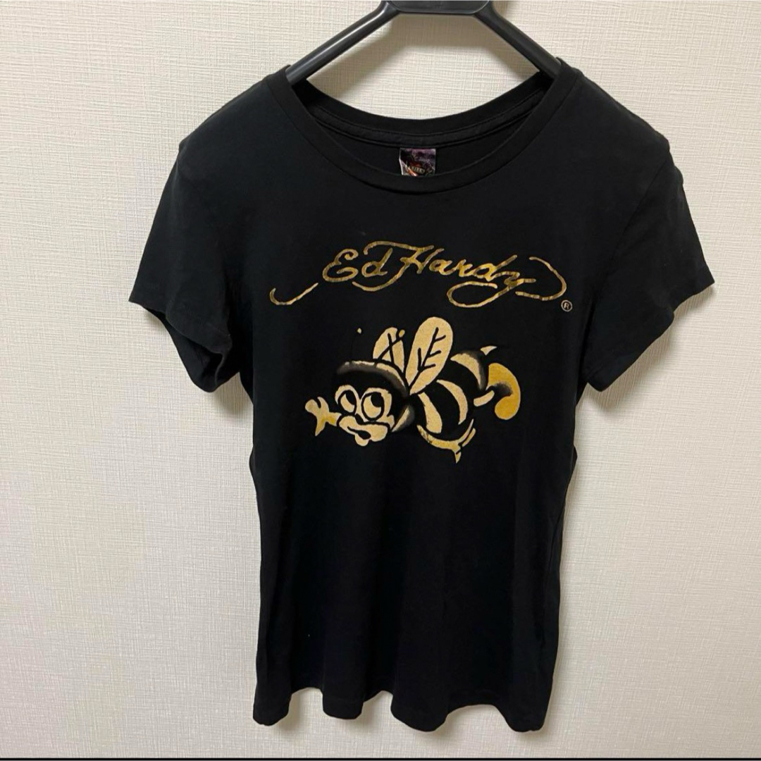 Ed Hardy - 【Ed Hardy】 エドハーディ Tシャツ Mサイズ 黒色 Ed Hardy - 【Ed Hardy】 エドハーディ Tシャツ Mサイズ 黒色