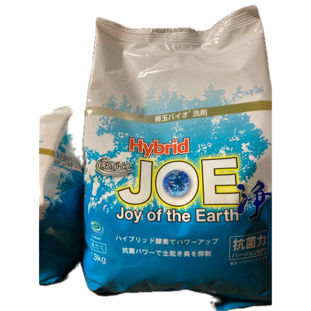 善玉バイオ洗剤 ハイブリッドJOE 浄 1.3kg 5袋 洗濯洗剤 (株式 善玉バイオ洗剤 ハイブリッドJOE 浄 1.3kg 5袋 洗濯洗剤 (株式
