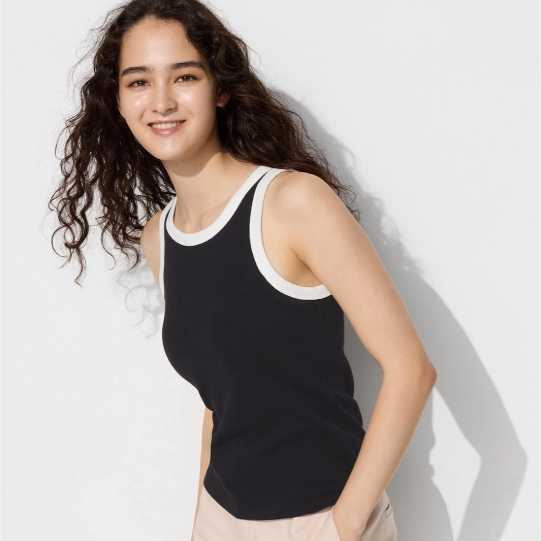 UNIQLO - UNIQLOアメリカンスリーブブラタンクトップの通販 by UNIQLO - UNIQLOアメリカンスリーブブラタンクトップの通販 by