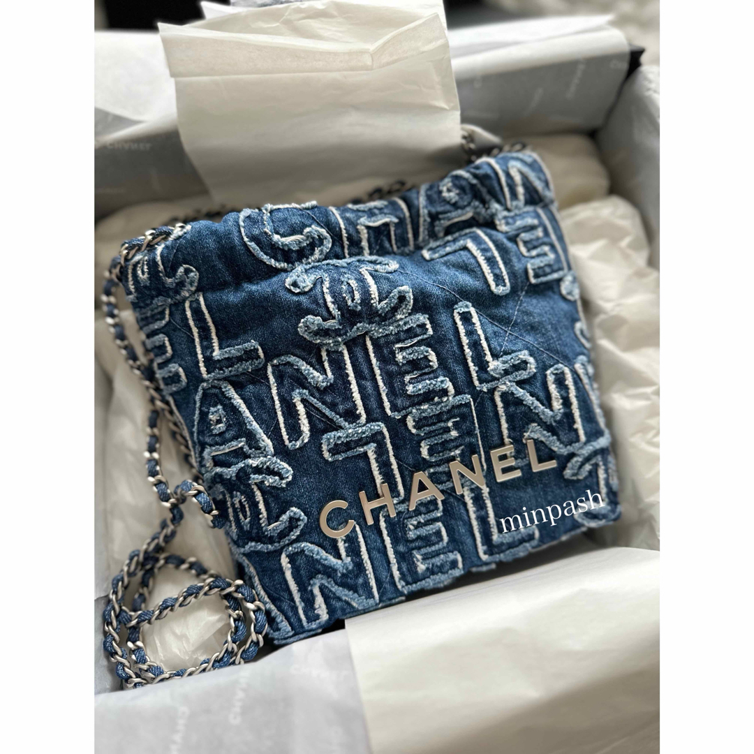 CHANEL - 新作✨CHANEL ♡ CHANEL22ミニ デニム レア CHANEL - 新作✨CHANEL ♡ CHANEL22ミニ デニム レア