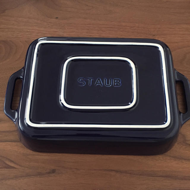 STAUB(ストウブ)のストウブ レクタンギュラーディッシュ 27㎝  ２個 インテリア/住まい/日用品のキッチン/食器(食器)の商品写真