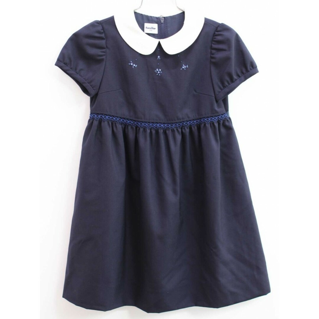 新入荷!】現行◇ファミリア/familiar◇110cm 半袖ワンピース 紺 新入荷!】現行◇ファミリア/familiar◇110cm 半袖ワンピース 紺