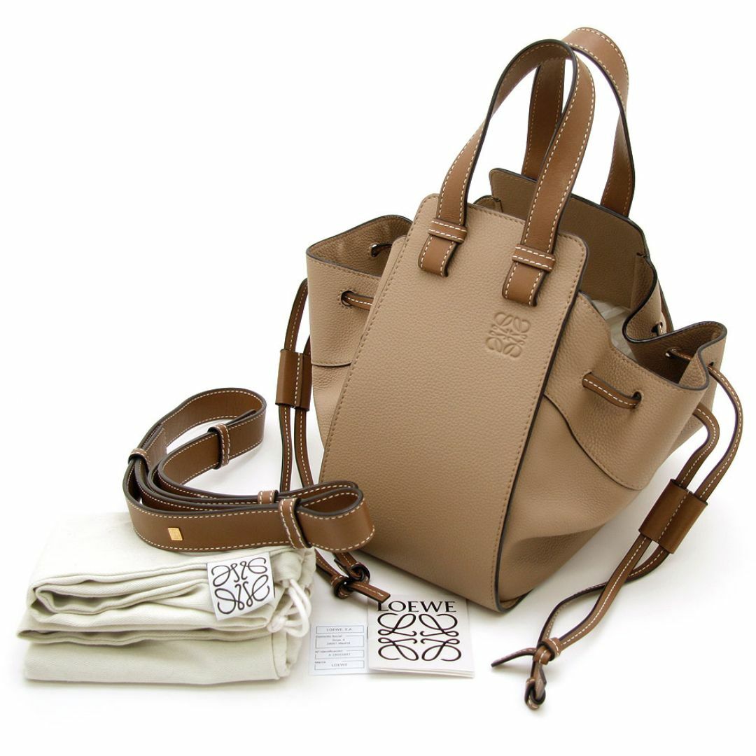 LOEWE - 美品 ロエベ ハンドバッグ Hammock ハンモック ドロー LOEWE - 美品 ロエベ ハンドバッグ Hammock ハンモック ドロー