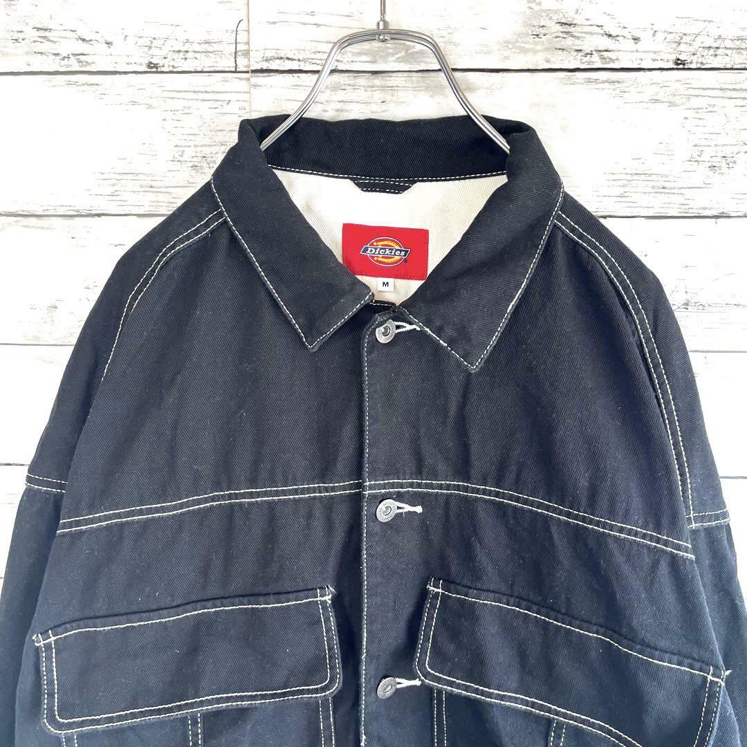 Dickies - 【人気商品】ディッキーズ デニムジャケット ブラック Dickies - 【人気商品】ディッキーズ デニムジャケット ブラック