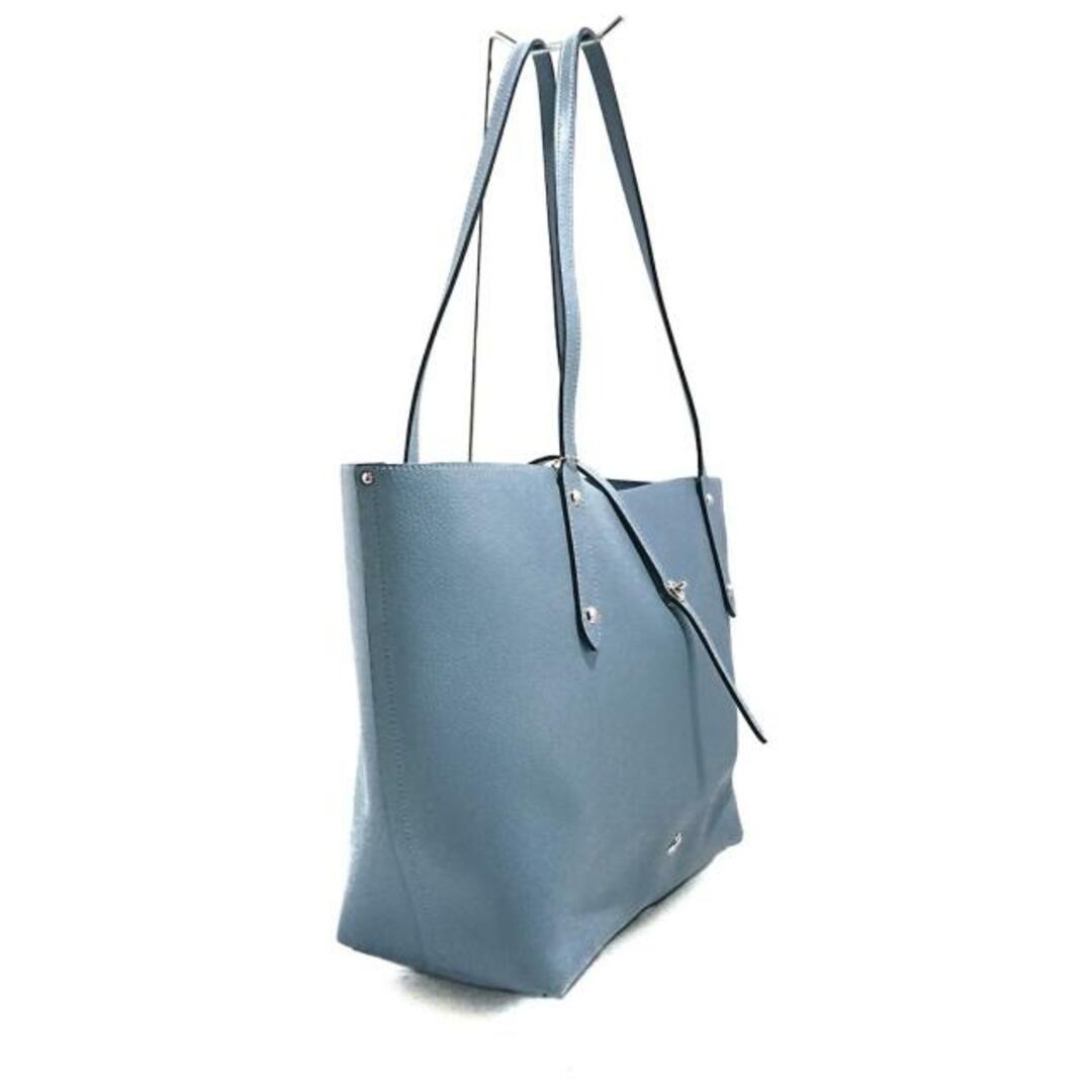 COACH ライトブルー トートバッグ