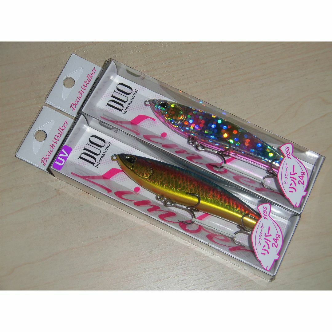 DUO - DUO リンバー 115S 24g UVブルピンゴールド・ヒラメ DUO - DUO リンバー 115S 24g UVブルピンゴールド・ヒラメ