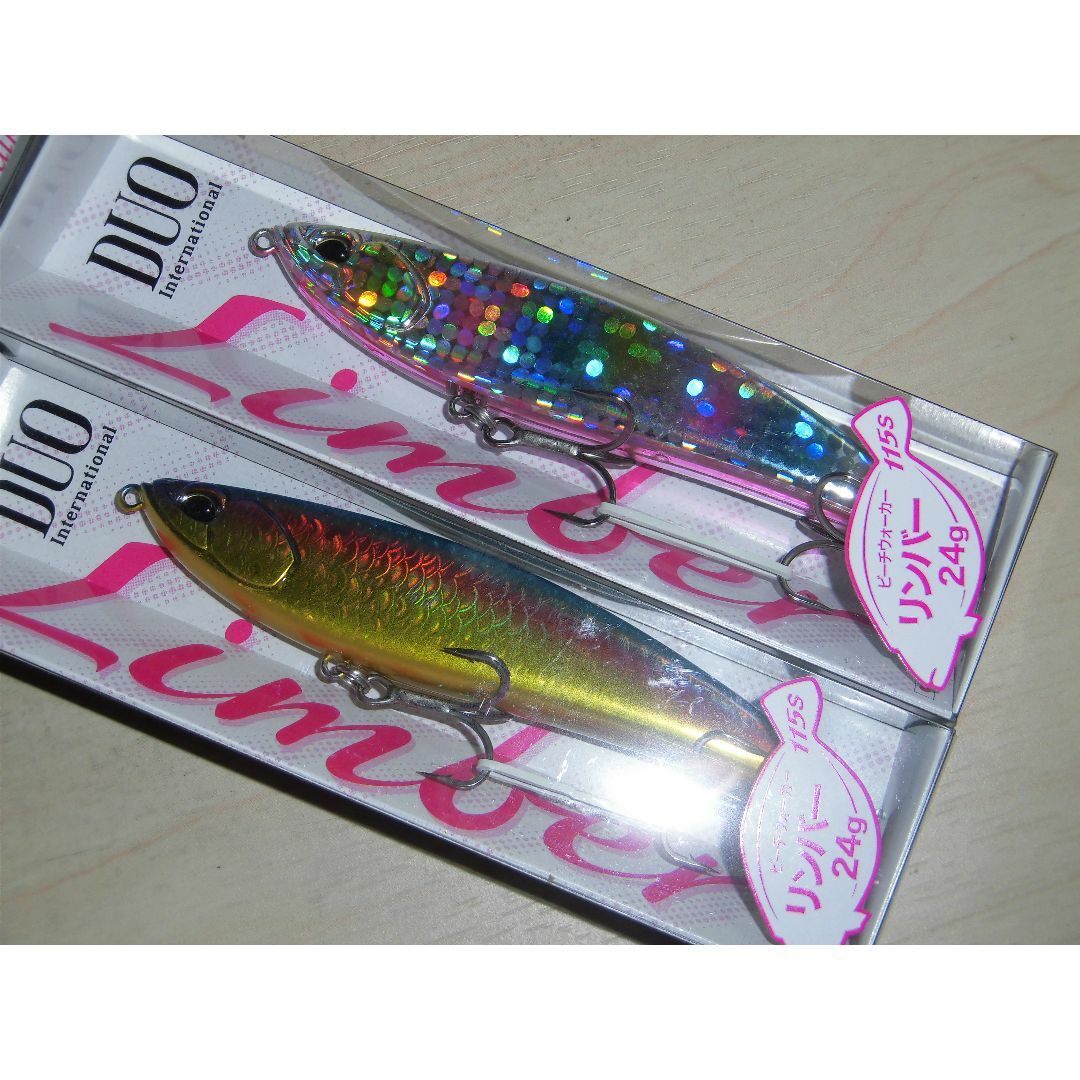 DUO - DUO リンバー 115S 24g UVブルピンゴールド・ヒラメ DUO - DUO リンバー 115S 24g UVブルピンゴールド・ヒラメ
