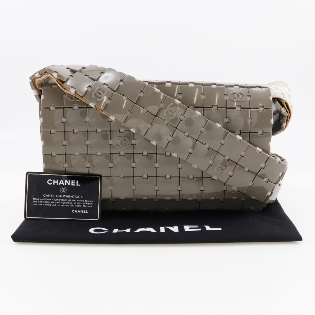 CHANEL - 【CHANEL】シャネル パズルショルダー プラスチック CHANEL - 【CHANEL】シャネル パズルショルダー プラスチック