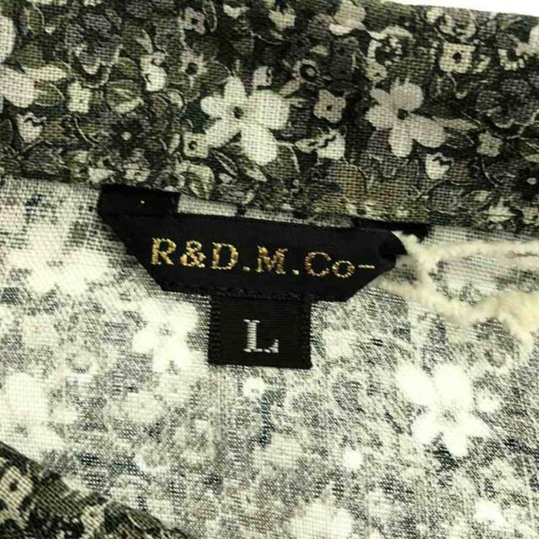 美品】 R&D.M.Co / オールドマンズテーラー | リネン フラワー柄 美品】 R&D.M.Co / オールドマンズテーラー | リネン フラワー柄