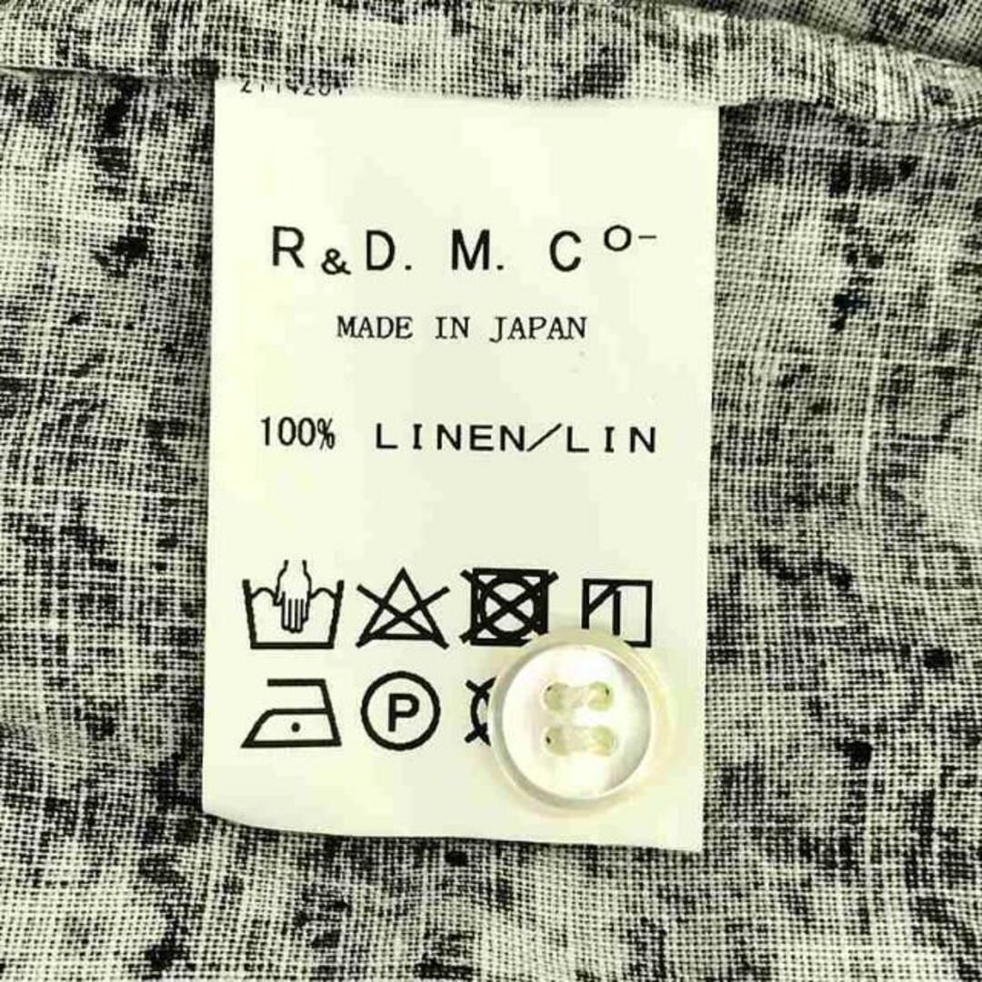 美品】 R&D.M.Co / オールドマンズテーラー | リネン フラワー柄 美品】 R&D.M.Co / オールドマンズテーラー | リネン フラワー柄