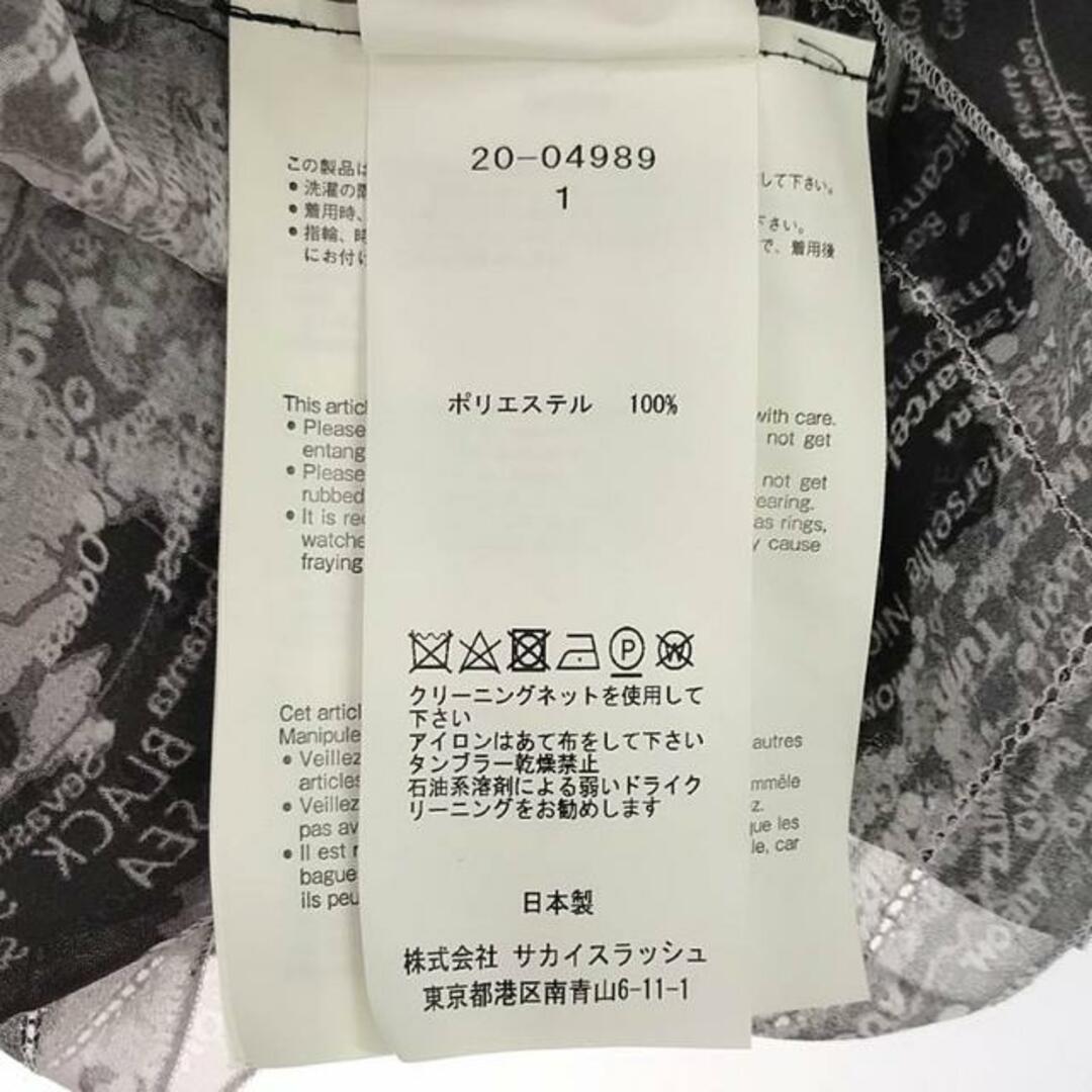 sacai - 【美品】 sacai / サカイ | 2020SS | World Map Print sacai - 【美品】 sacai / サカイ | 2020SS | World Map Print