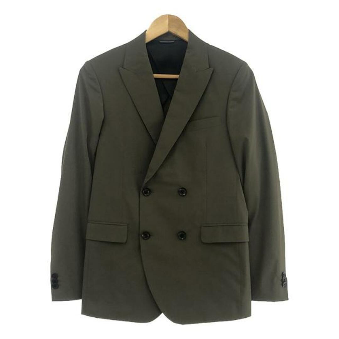 【美品】 junhashimoto / ジュンハシモト | EASY DOUBLE JACKET / 2B ダブル テーラードジャケット / 裏地付き  | 2 | オリーブ系 | メンズ | フリマアプリ ラクマ