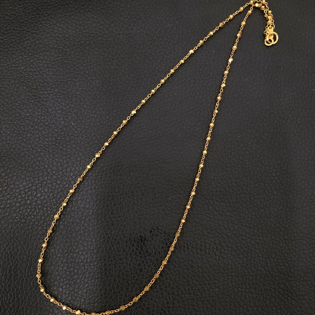 C070903) K18 YG ネックレス ホールマーク750 C070903) K18 YG ネックレス ホールマーク750