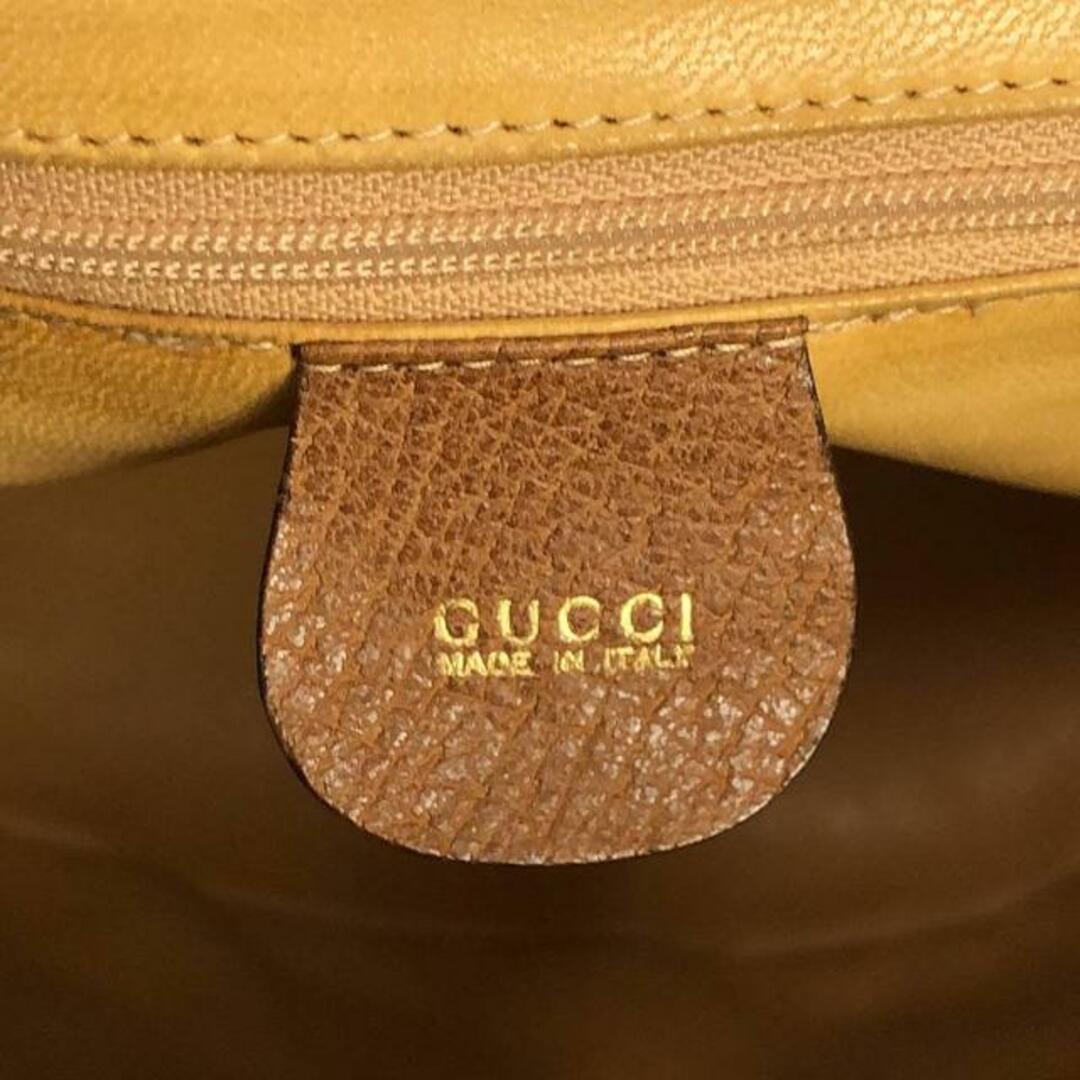 GUCCI - GUCCI / グッチ | オールド バケツ型 レザー ショルダー GUCCI - GUCCI / グッチ | オールド バケツ型 レザー ショルダー
