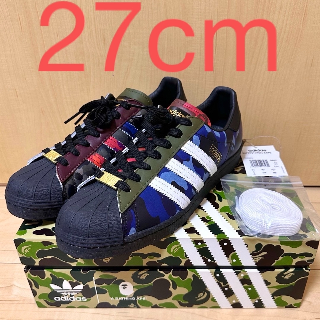 A BATHING APE - A BATHING APE × adidas - SUPERSTAR 80sの通販 A BATHING APE - A BATHING APE × adidas - SUPERSTAR 80sの通販