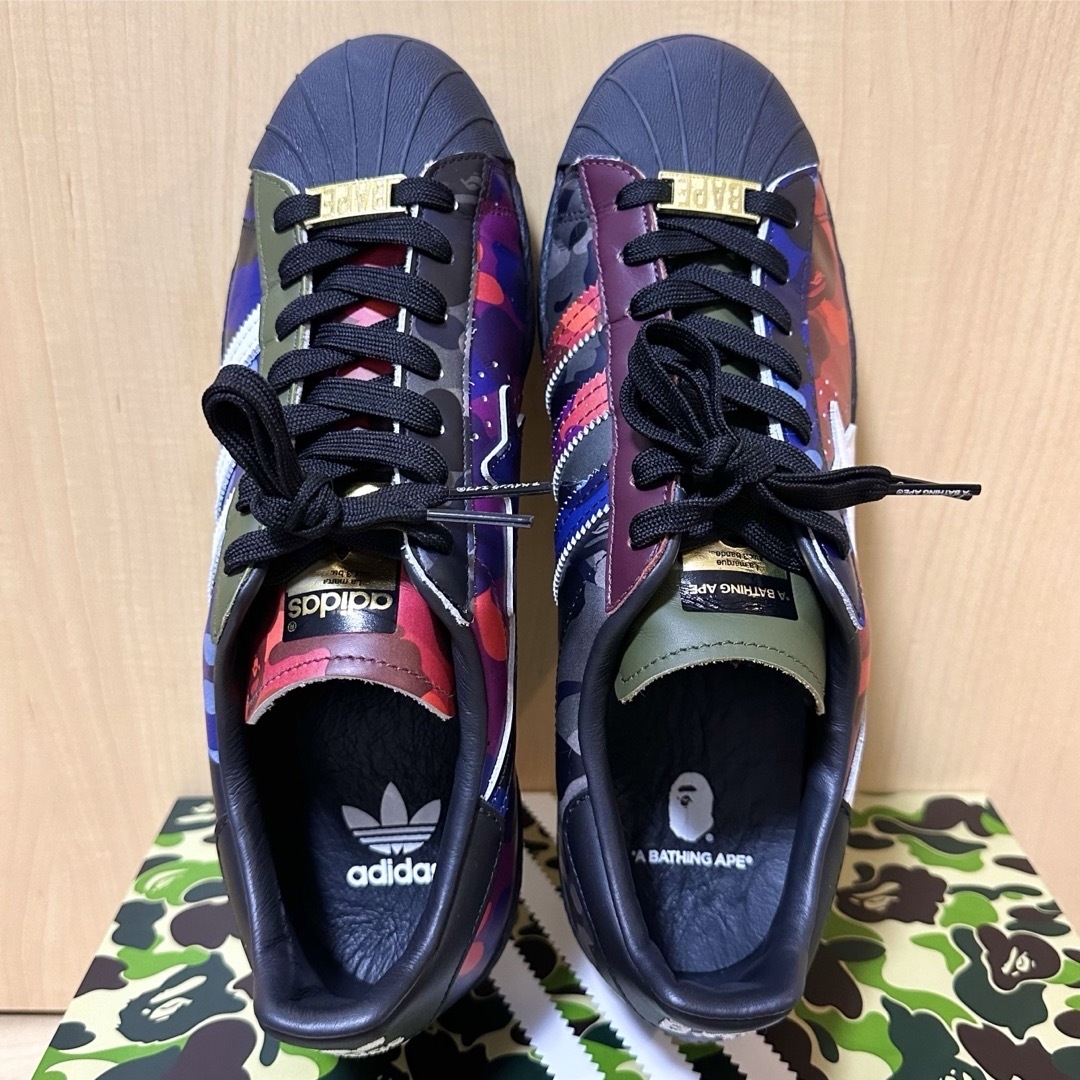 A BATHING APE - A BATHING APE × adidas - SUPERSTAR 80sの通販 A BATHING APE - A BATHING APE × adidas - SUPERSTAR 80sの通販