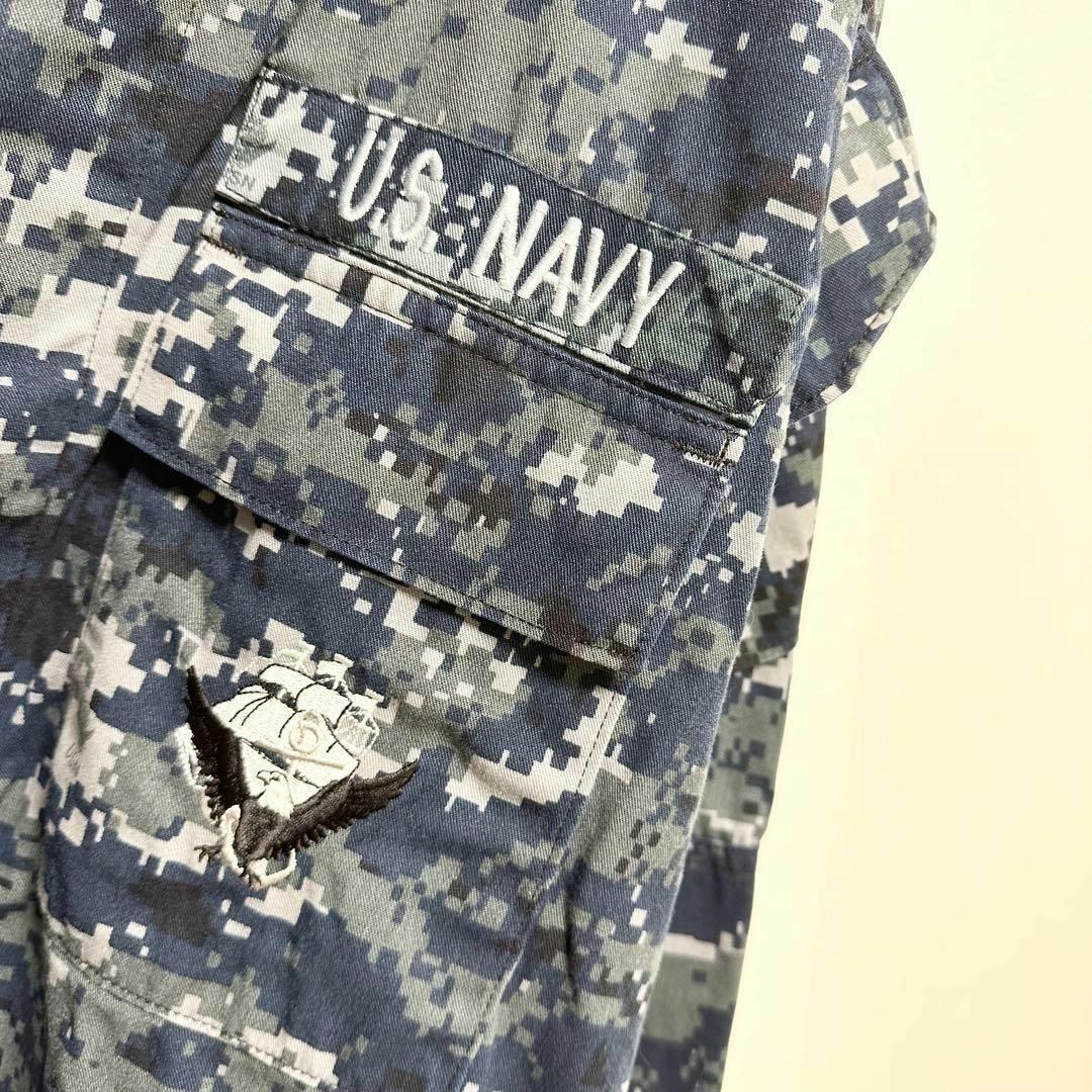 米軍 U.S.NAVY デジタルカモ迷彩 ミリタリーNAVY メンズ 米軍 U.S.NAVY デジタルカモ迷彩 ミリタリーNAVY メンズ