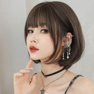 レミー人毛100%ウィッグ横流し前髪❣️宇多田ヒカル✨艶髪!前 レミー人毛100%ウィッグ横流し前髪❣️宇多田ヒカル✨艶髪!前
