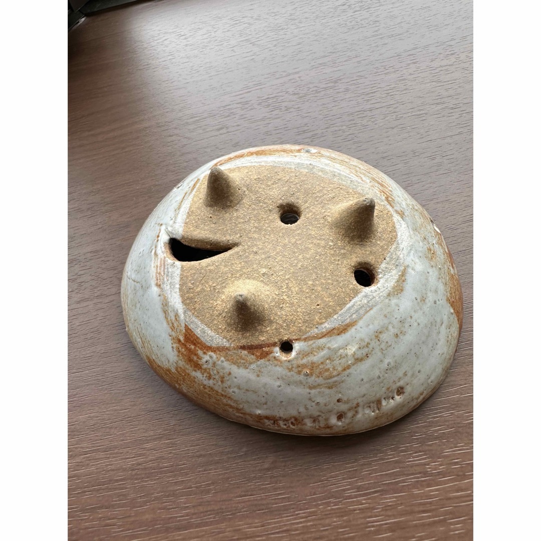 鹿児島睦 月 星 器 置物 鹿児島睦 月 星 器 置物