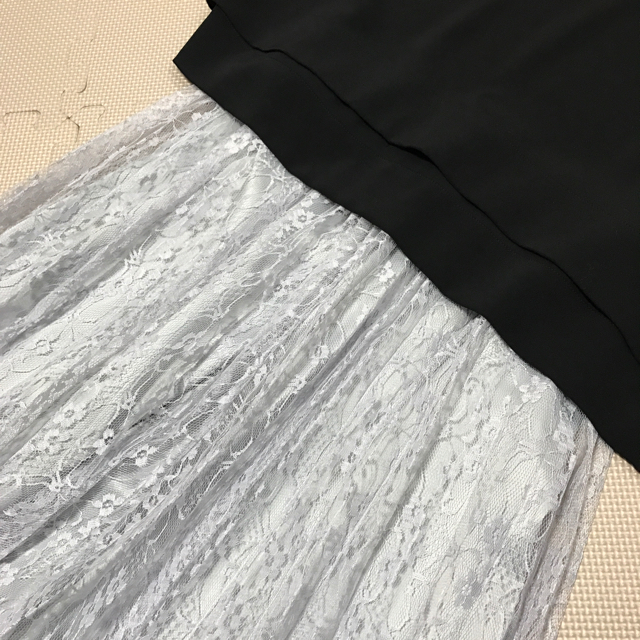 PROPORTION BODY DRESSING(プロポーションボディドレッシング)の未使用♡レースプリーツスカート レディースのスカート(ひざ丈スカート)の商品写真