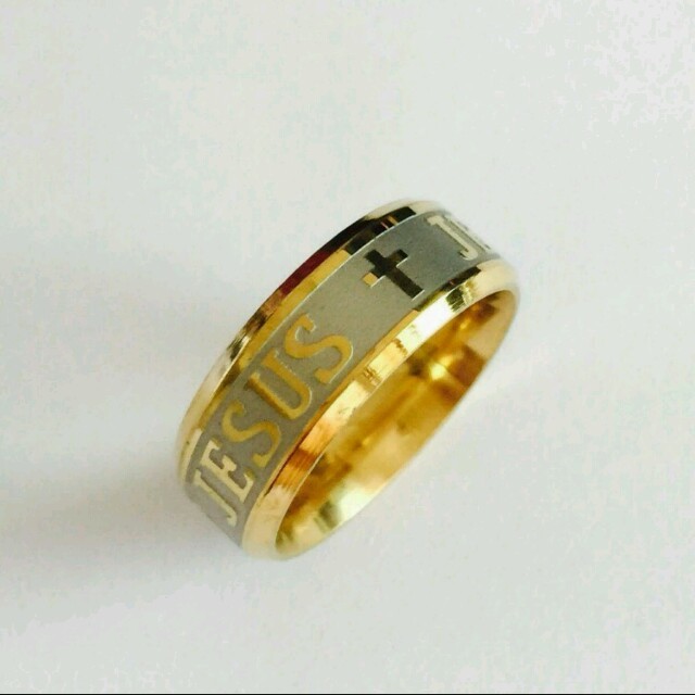 【即日発送】JESUS リング 指輪 送料無料 メンズのアクセサリー(リング(指輪))の商品写真