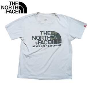 ザノースフェイス(THE NORTH FACE)のTHE NORTH FACE ホワイト カモフラ Tシャツ(Tシャツ/カットソー(半袖/袖なし))