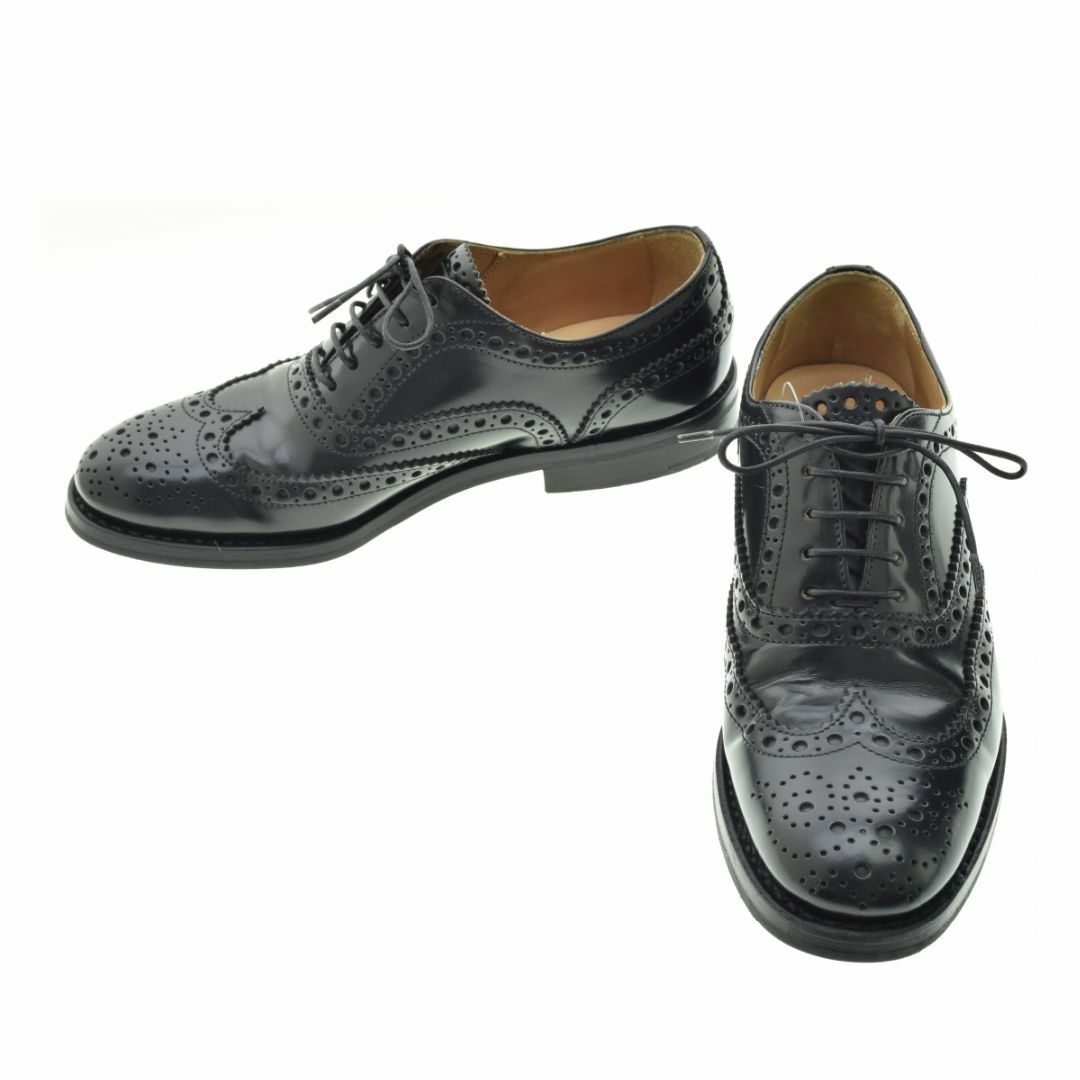 Church´s】BURWOOD バーウッド ウィングチップレザーシューズ Church´s】BURWOOD バーウッド ウィングチップレザーシューズ