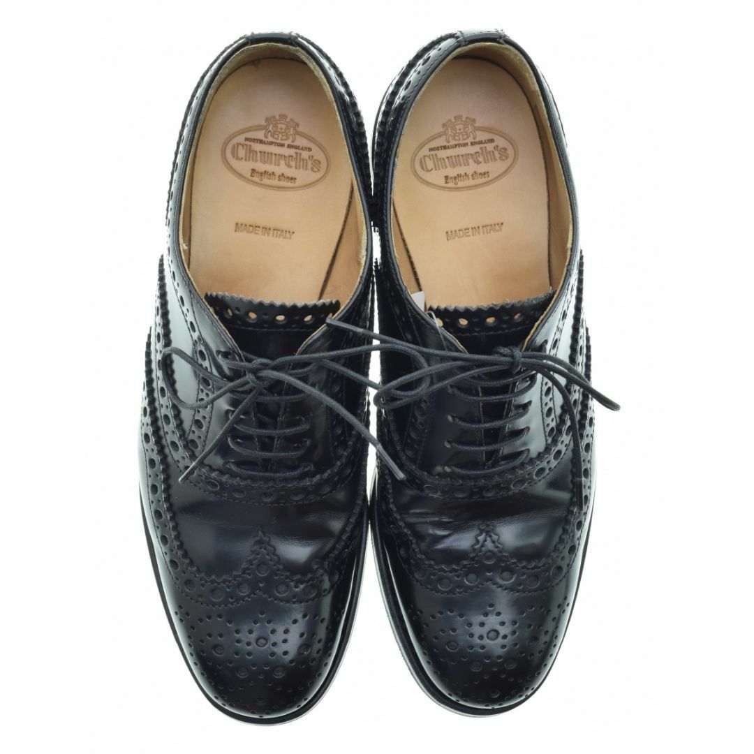 Church´s】BURWOOD バーウッド ウィングチップレザーシューズ Church´s】BURWOOD バーウッド ウィングチップレザーシューズ