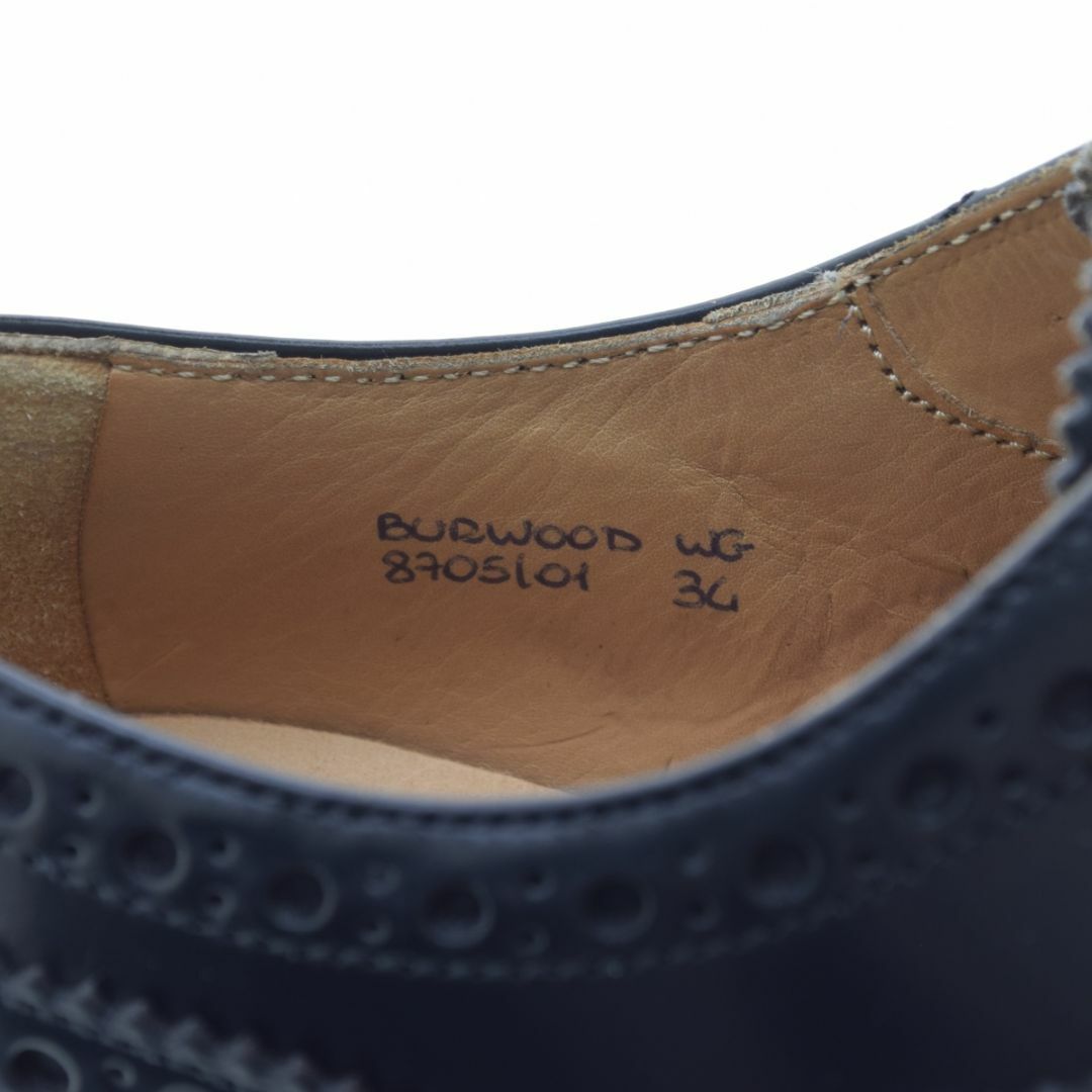 Church´s】BURWOOD バーウッド ウィングチップレザーシューズ Church´s】BURWOOD バーウッド ウィングチップレザーシューズ