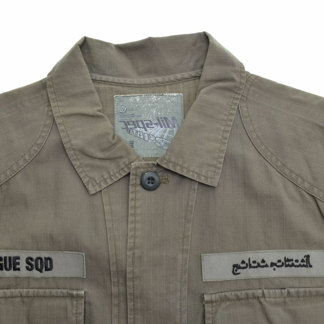 W)taps - 【WTAPS】初期 JUNGLE LS クロスボーン リップストップ W)taps - 【WTAPS】初期 JUNGLE LS クロスボーン リップストップ
