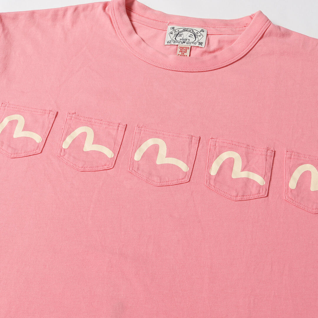 EVISU - EVISU エヴィス Tシャツ サイズ:40(L) カモメポケット EVISU - EVISU エヴィス Tシャツ サイズ:40(L) カモメポケット