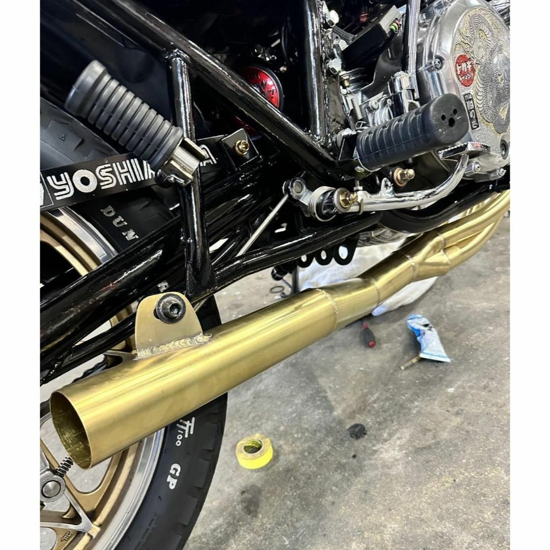 残り僅か Z1 Z2 真鍮 侍 ショート管 スタイル/ Z900 Z750RS 残り僅か Z1 Z2 真鍮 侍 ショート管 スタイル/ Z900 Z750RS