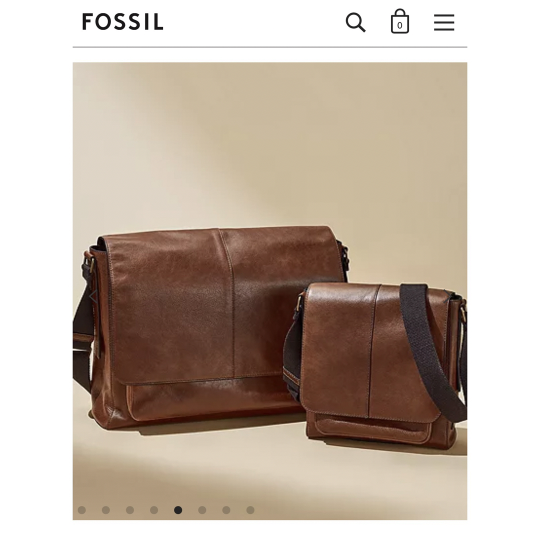 Fossil フォッシル ショルダーバッグ 斜め掛け メンズ 革 X7284 Fossil フォッシル ショルダーバッグ 斜め掛け メンズ 革 X7284