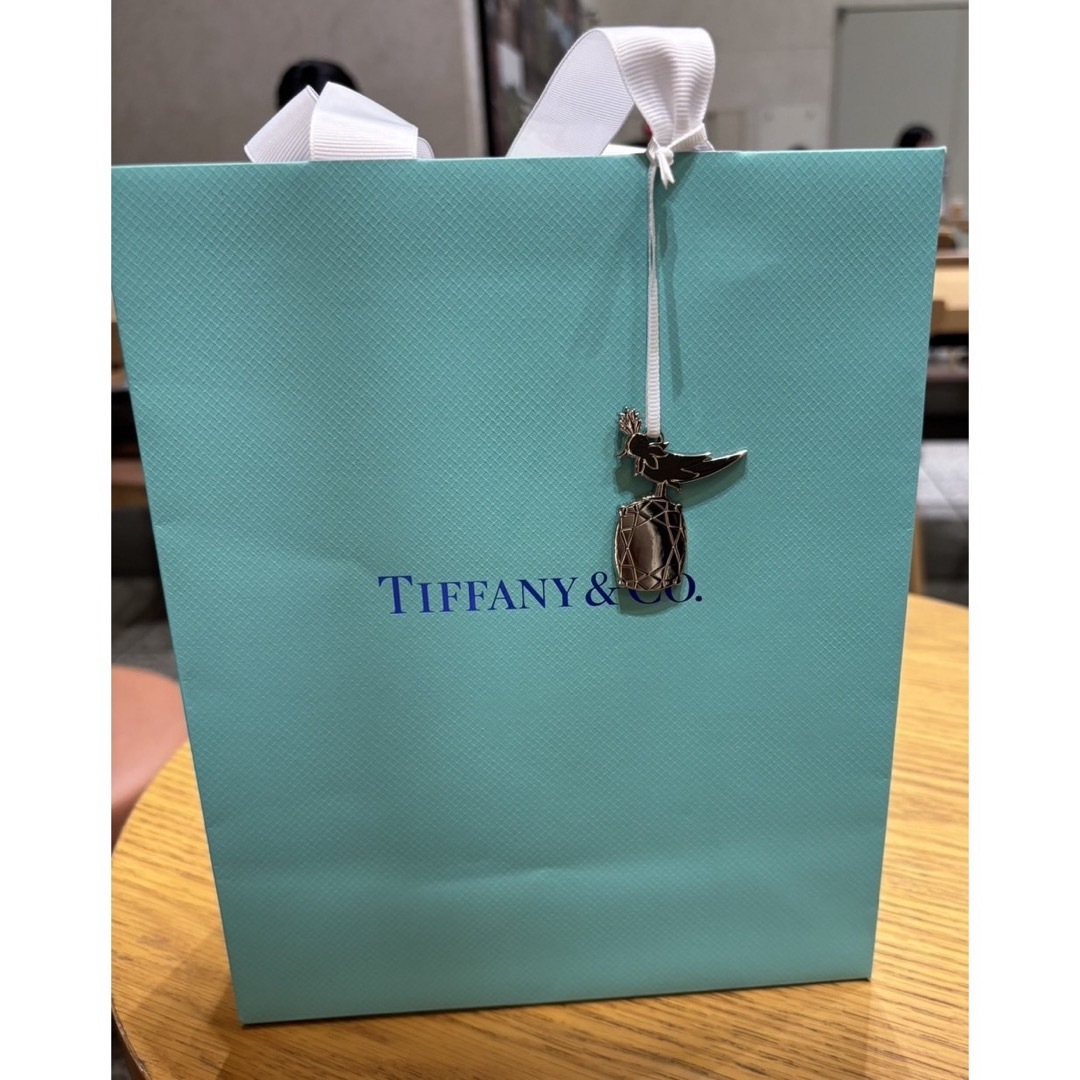 Tiffany & Co. - ティファニー Tiffany&Co. 紙袋チャーム付き Tiffany & Co. - ティファニー Tiffany&Co. 紙袋チャーム付き