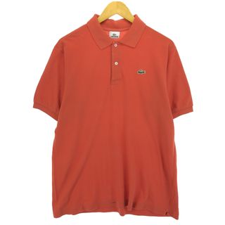ラコステ(LACOSTE)の古着 ラコステ LACOSTE 半袖 ポロシャツ 6 メンズXL相当 /eaa432584(ポロシャツ)