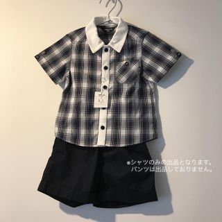 コムサイズム(COMME CA ISM)のさみさん専用 未使用 COMME CA ISM 半袖 シャツ 100 (ブラウス)